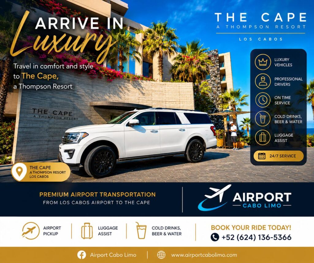 Private Transportation to The Cape Los Cabos